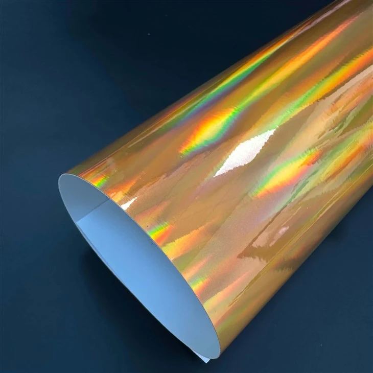 Holografski vinil za motocikle-HoloChrome Gold